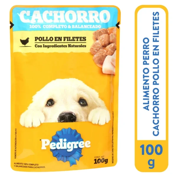 PEDIGREE POUCH CACHORRO POLLO 100G