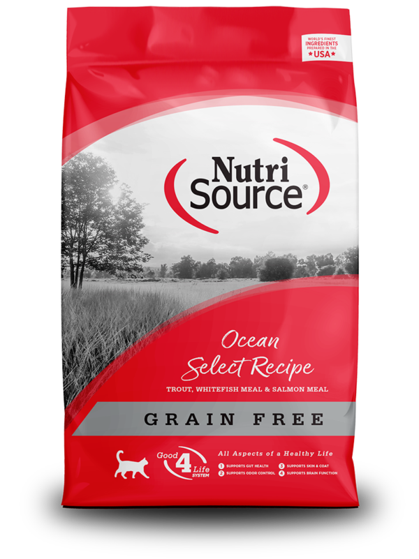 3 Kg Nutri Source Cat Ocean Select Recipe Grain Free