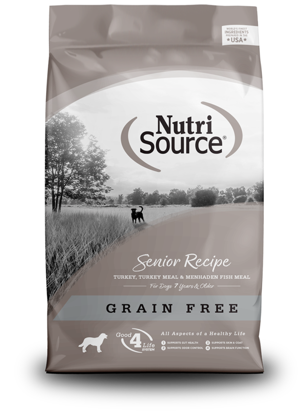 11.79 Kg Nutri Source Senior Recipe Grain Free