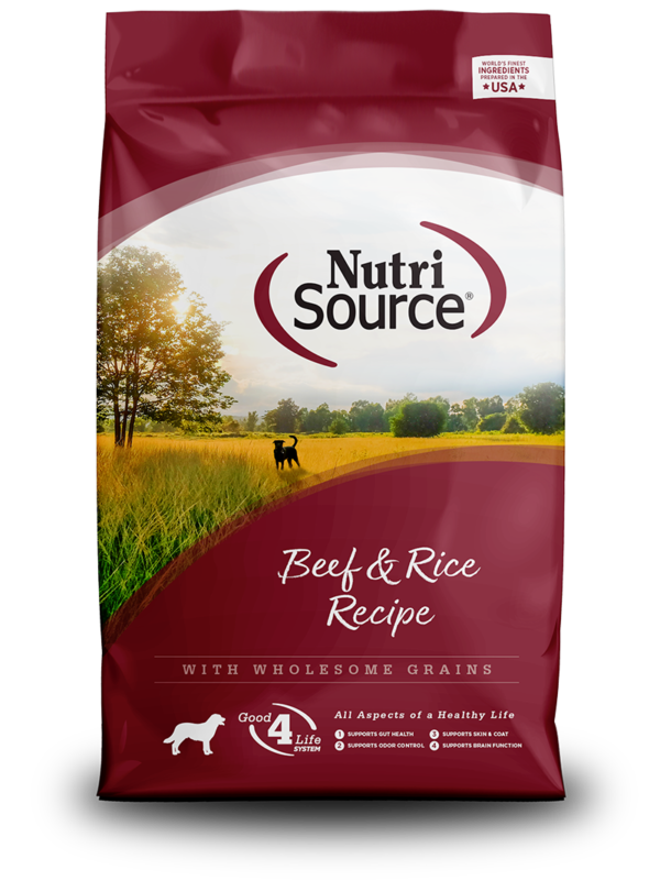 6.8 Kg Nutri Source Beef and Rice Recipe