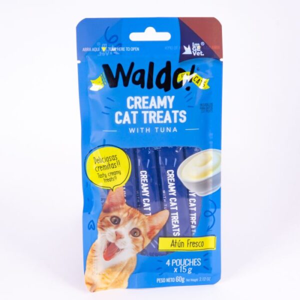 Waldo Creamy Cat Treat Atun Fresco 60g