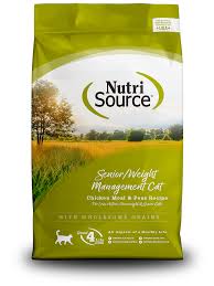 12l cat senior weight nutri source